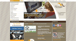 Desktop Screenshot of cegep-heritage.qc.ca
